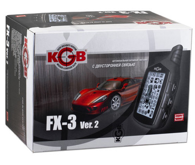 Автосигнализация KGB FX-3