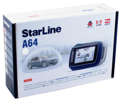 Блок сигнализации Starline А64